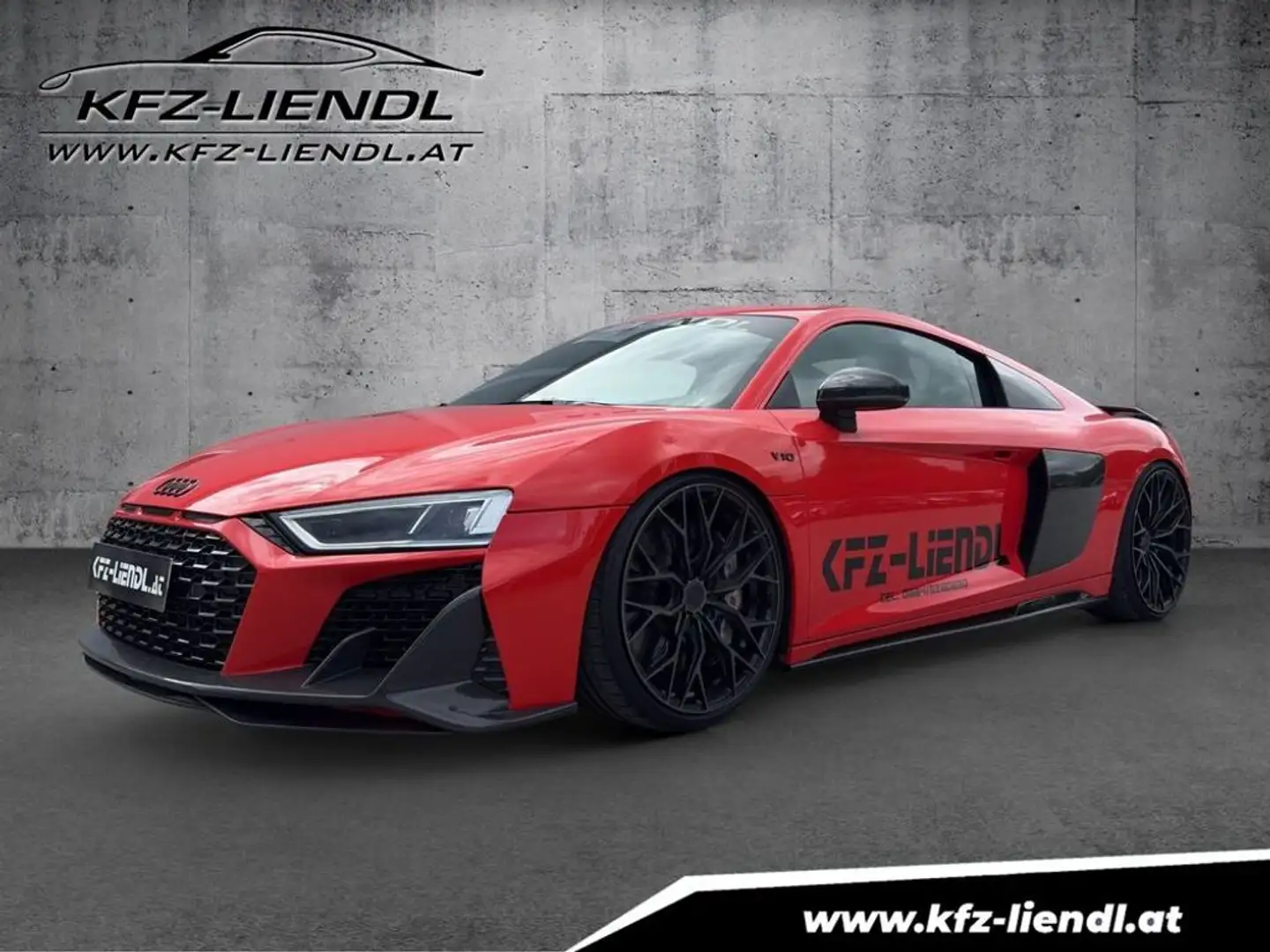 Audi R8 Coupé plus 5,2 FSI quattro S-tronic Bi-Turbo Rot - 1