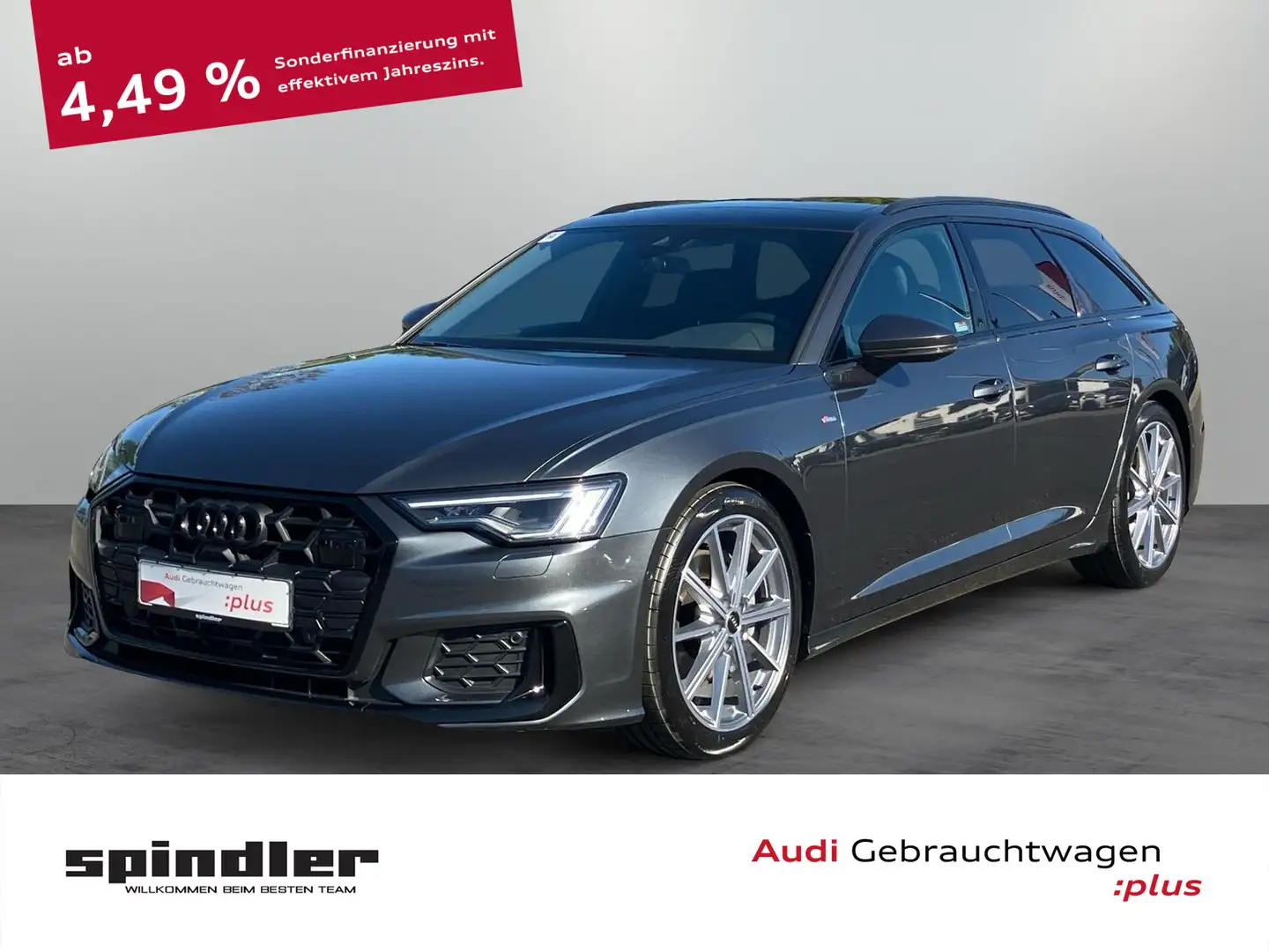 Audi A6 S-Line 50TDI quattro/ Pano, Matrix, AHK Grau - 1