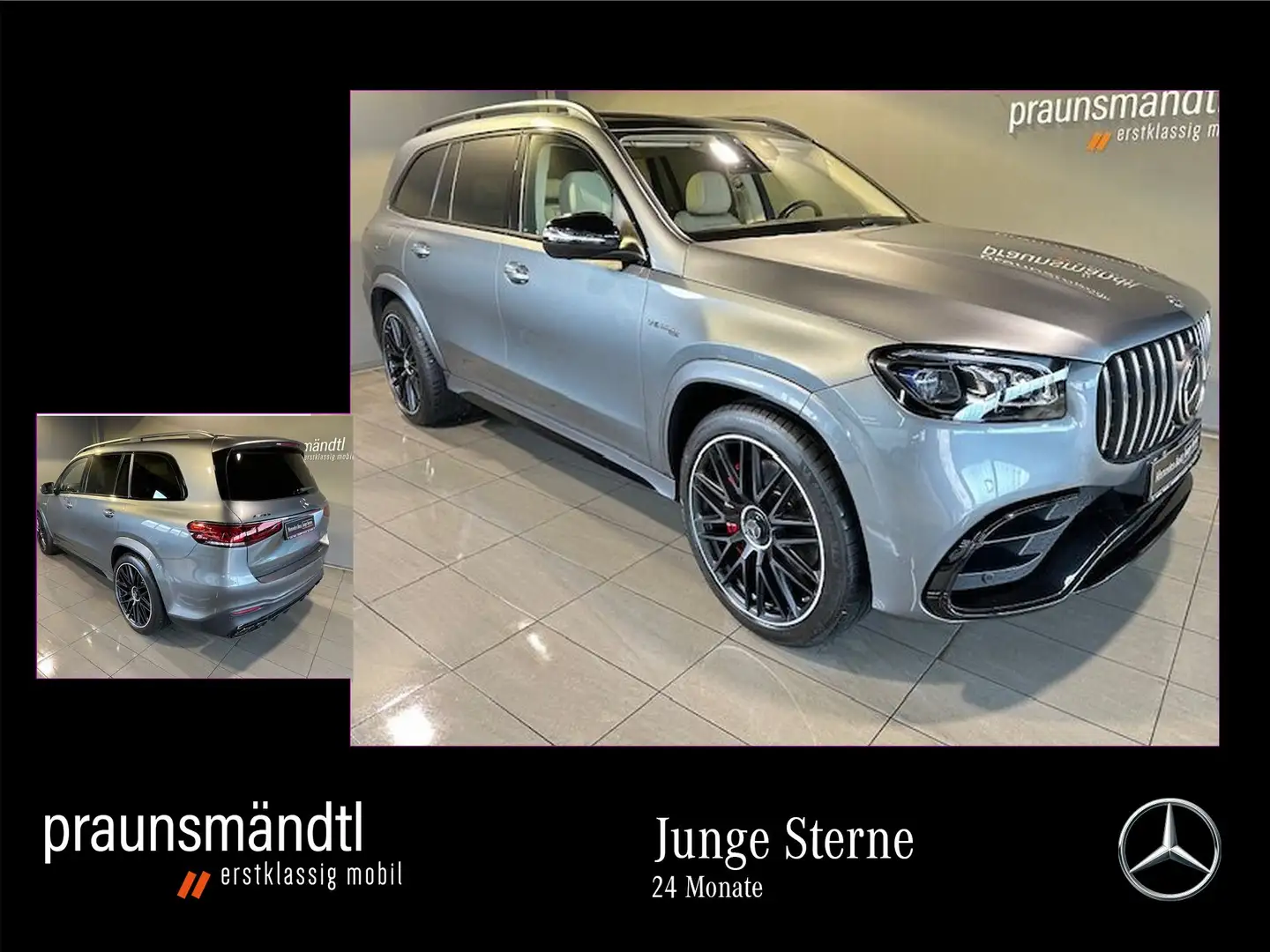 Mercedes-Benz GLS 63 AMG GLS 63 4M+ AMG Night MuBea/StahHzg/Pano/Soun/360 Grau - 1
