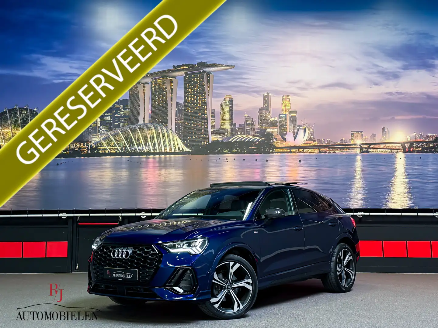 Audi Q3 Sportback 35 TFSI 2x S-Line Leder|Keyless|Camera|S Azul - 1