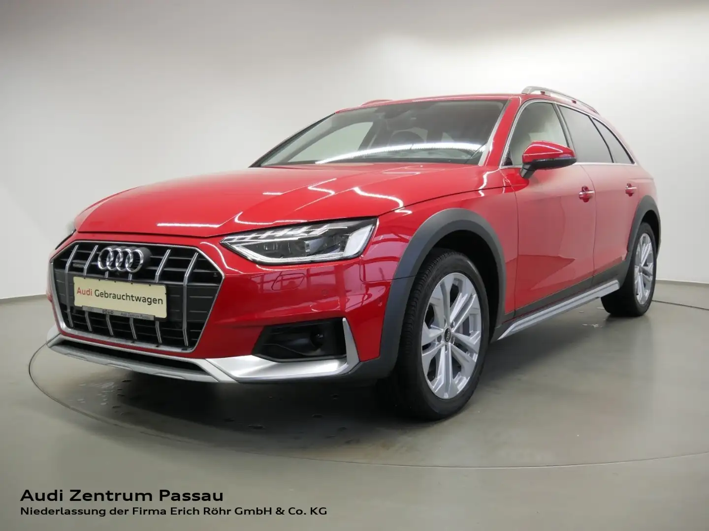 Audi A4 allroad 40 TDI quattro S tro. MATRIX AHK PANO HEAD-UP Rosso - 1