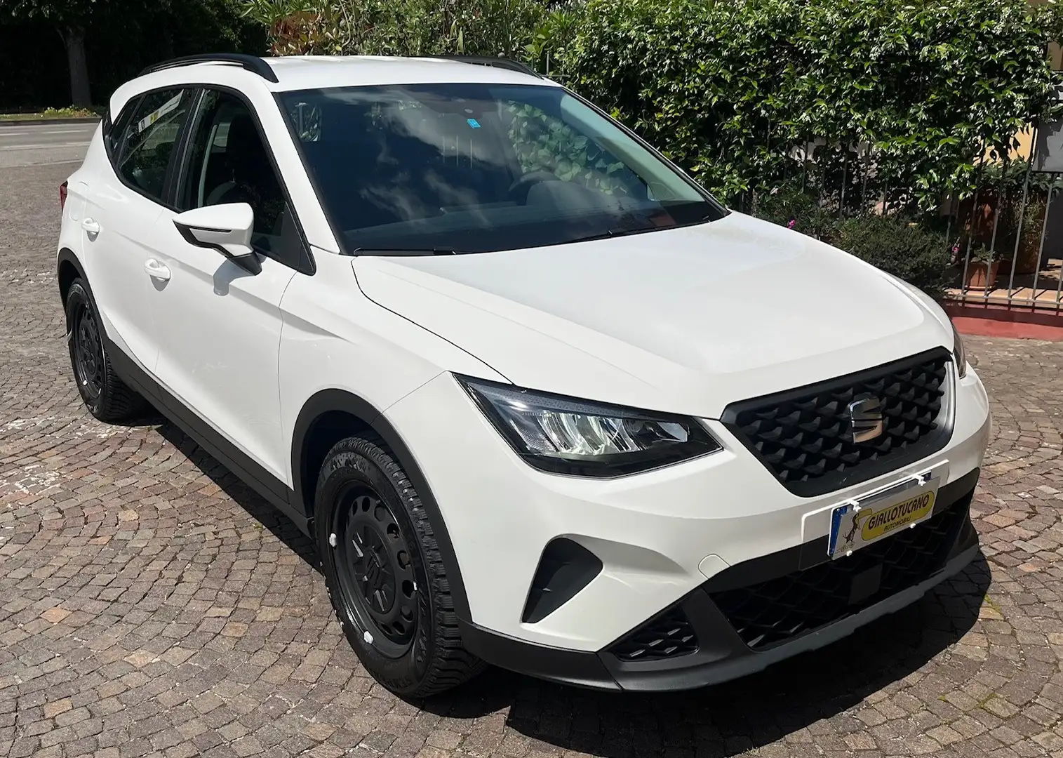 SEAT Arona 1.0 ecoTsi Reference 95Cv-NO VINCOLI FINANZIAMENTO Bianco - 1