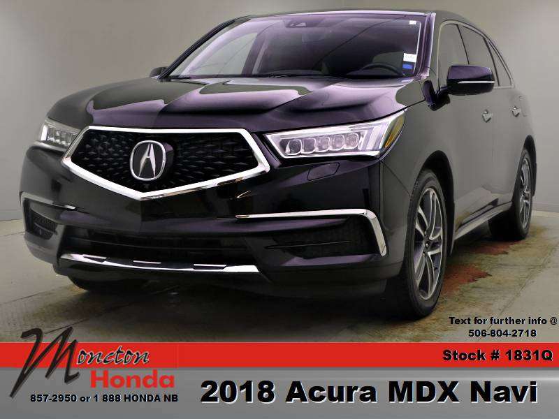 2018 Acura MDX SH-AWD with Navigation
