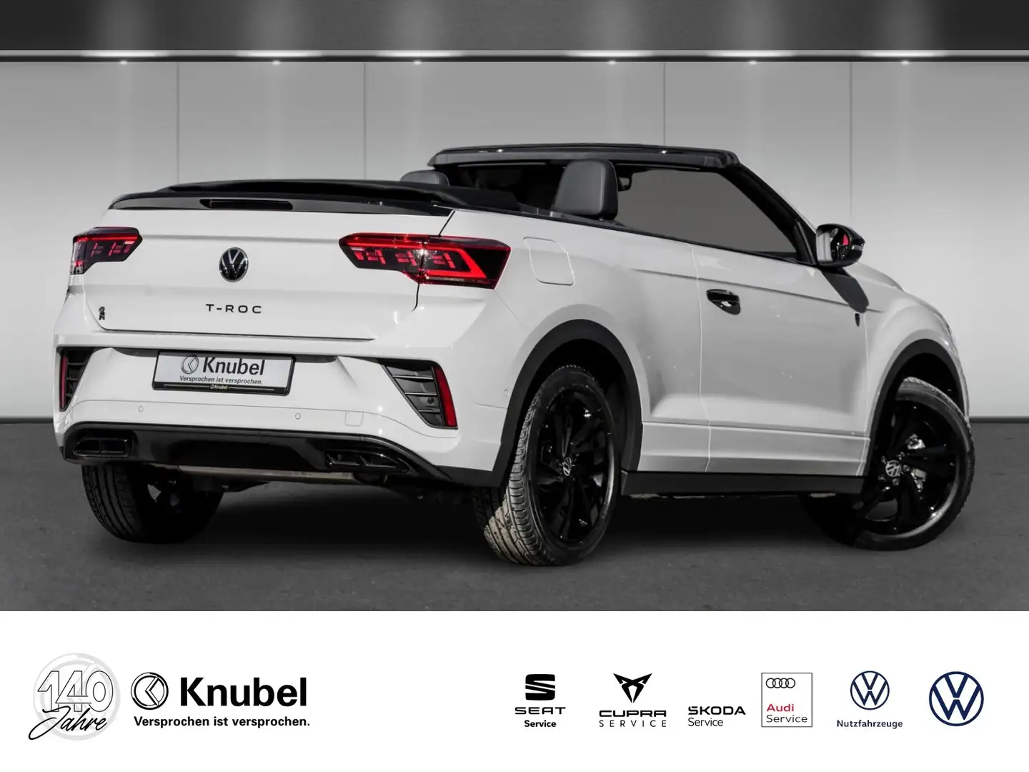 Volkswagen T-Roc Cabriolet Edition Karmann 1.5 TSI DSG AHK Trave... Gris - 2