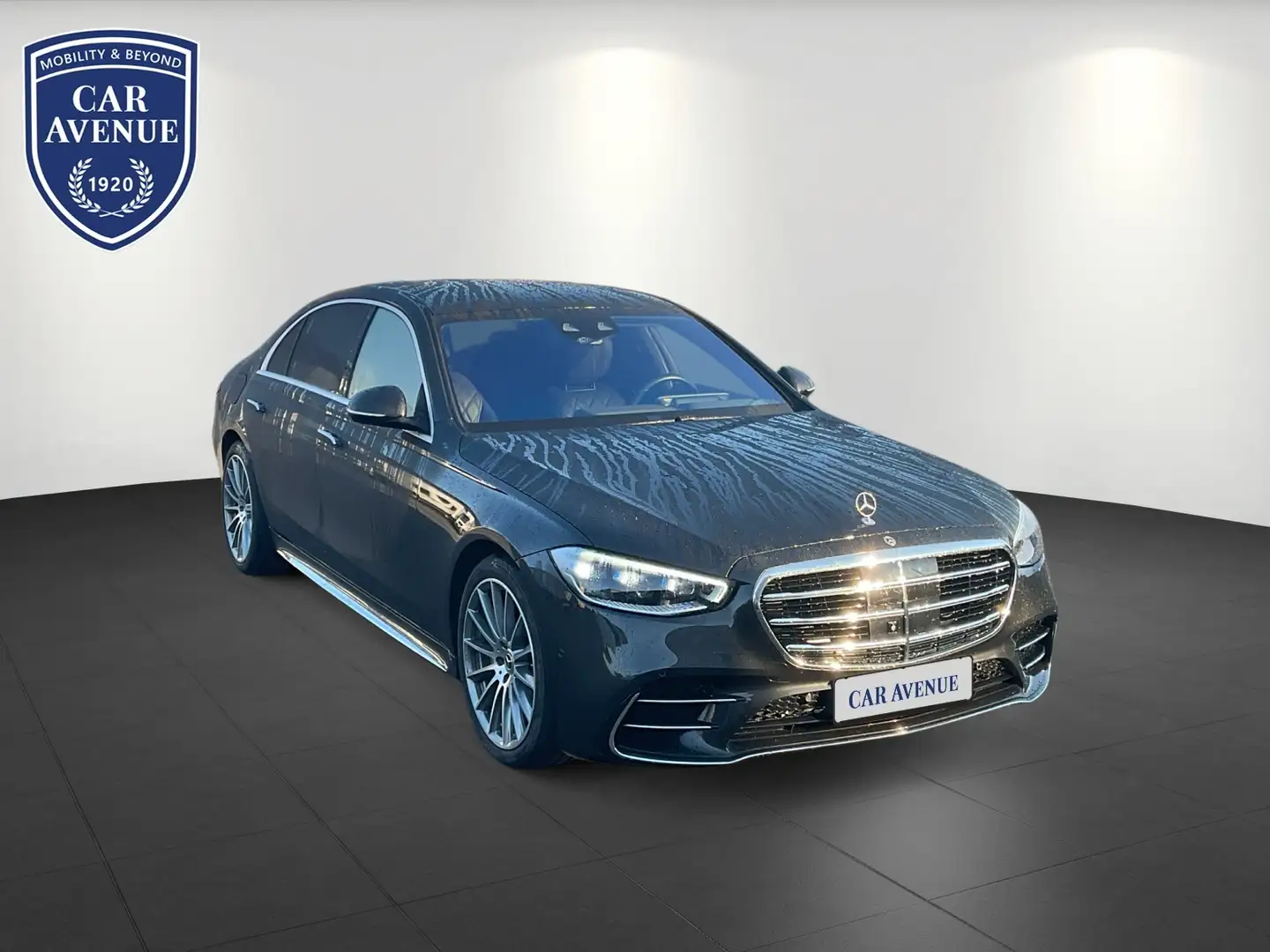 Mercedes-Benz S 580 e AMG Line Lang Energizing + Chauffeur Gris - 2