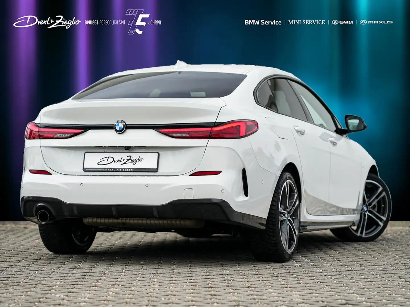 BMW 218 218i Gran Coupe M-Sport 18" KoZg AdLED ParkAss Wit - 2
