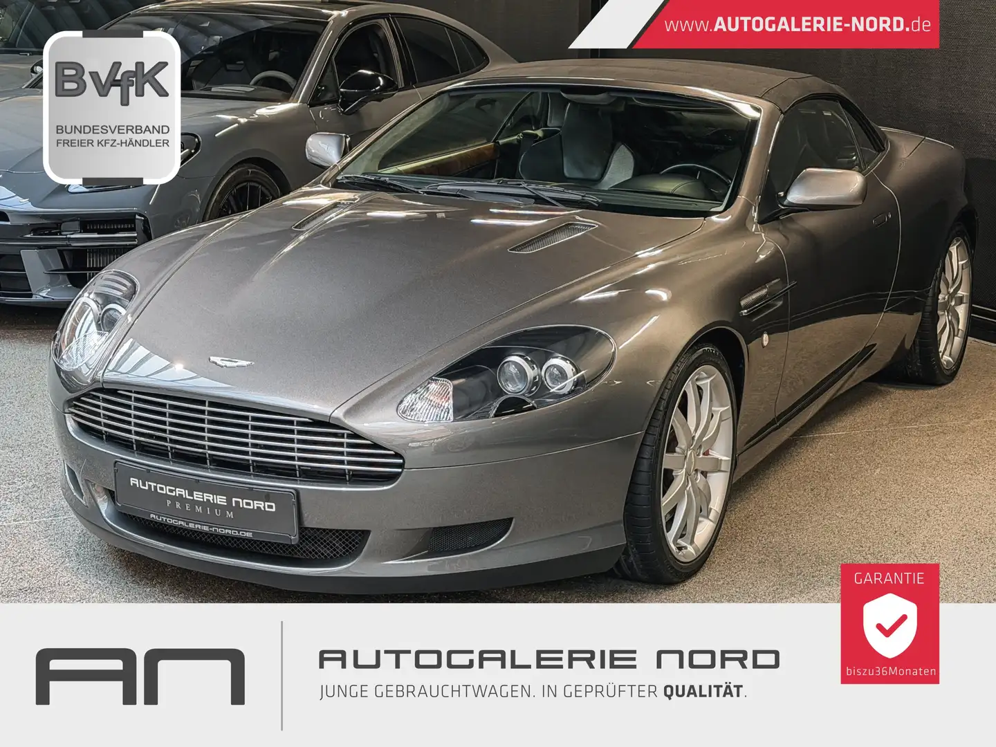 Aston Martin DB9 Cabriolet Sound-System+Klima Argintiu - 1