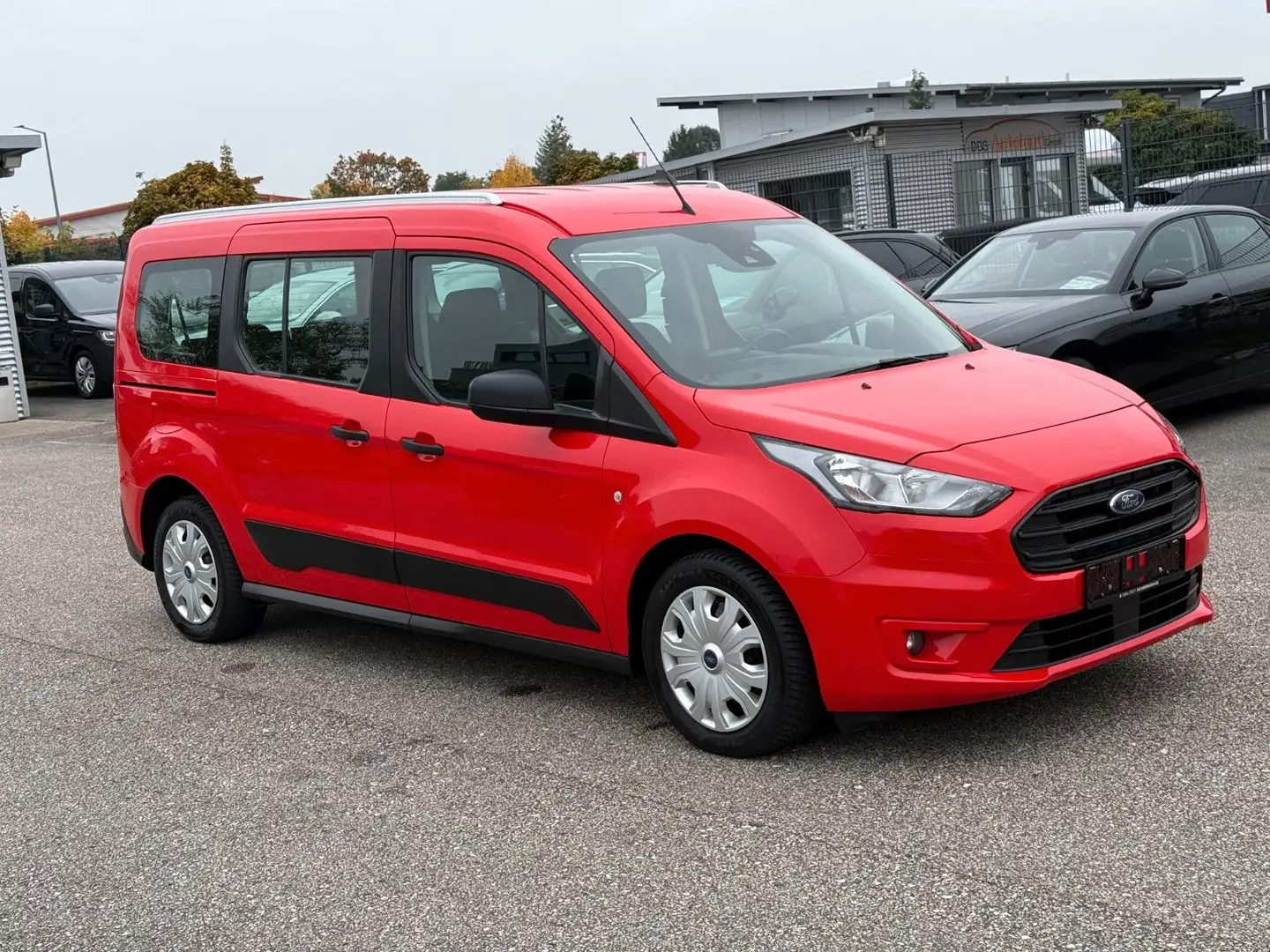 Ford Transit Connect lang*KLIMA*7-SITZE*KAMERA*NAVI* Rot - 1