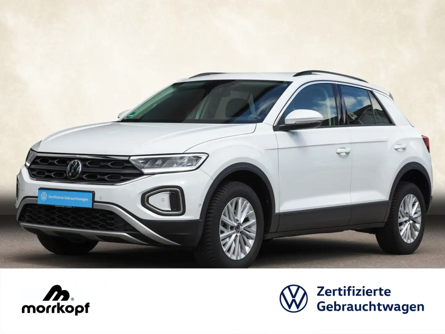 Volkswagen T-Roc 1.0TSI Life +LED+APP-CONNECT+ Bluetooth Weiß - 2