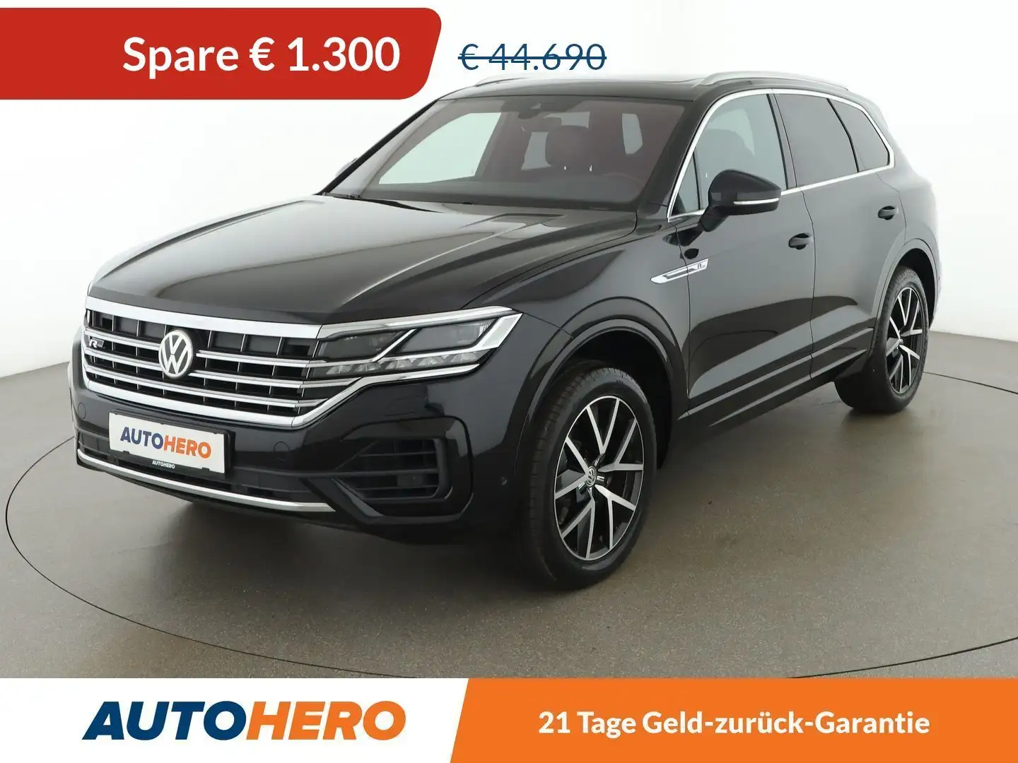 Volkswagen Touareg 3.0 V6 TDI R-Line 4Motion Aut. *ACC*SPUR*TOT*AHK* Negro - 1