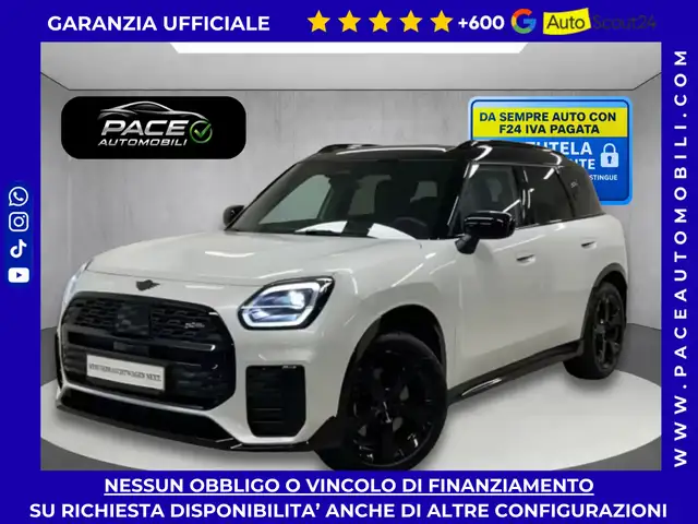 MINI Countryman D JCW PELLE TETTO 19" MATRIX LED ACC HUD BLACK PACK