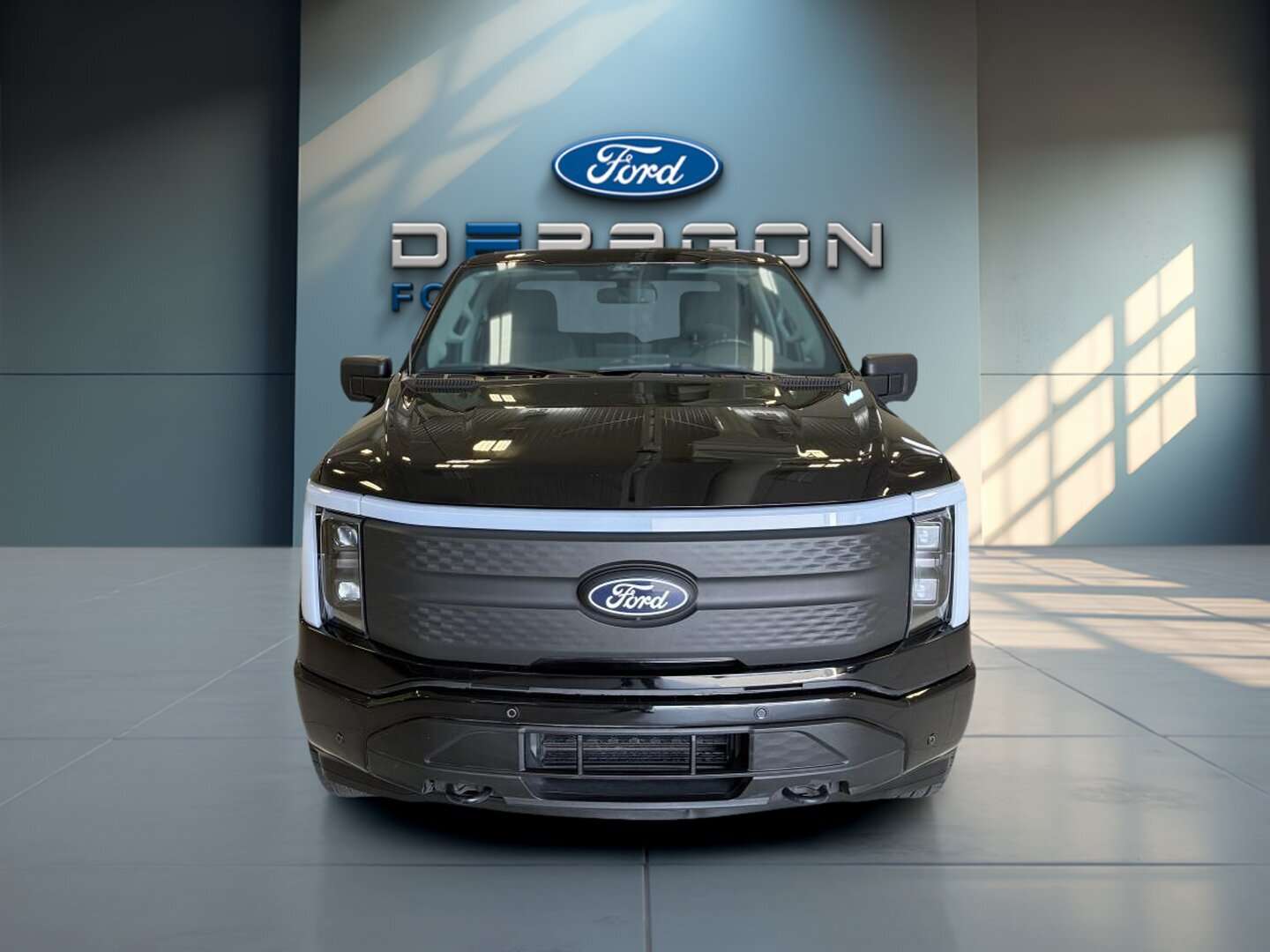 2024 Ford F-150 Lightning Flash 515 KM BATT, SIÈGES ET VOLANT CHAUFFANT, GRA — снимка 1