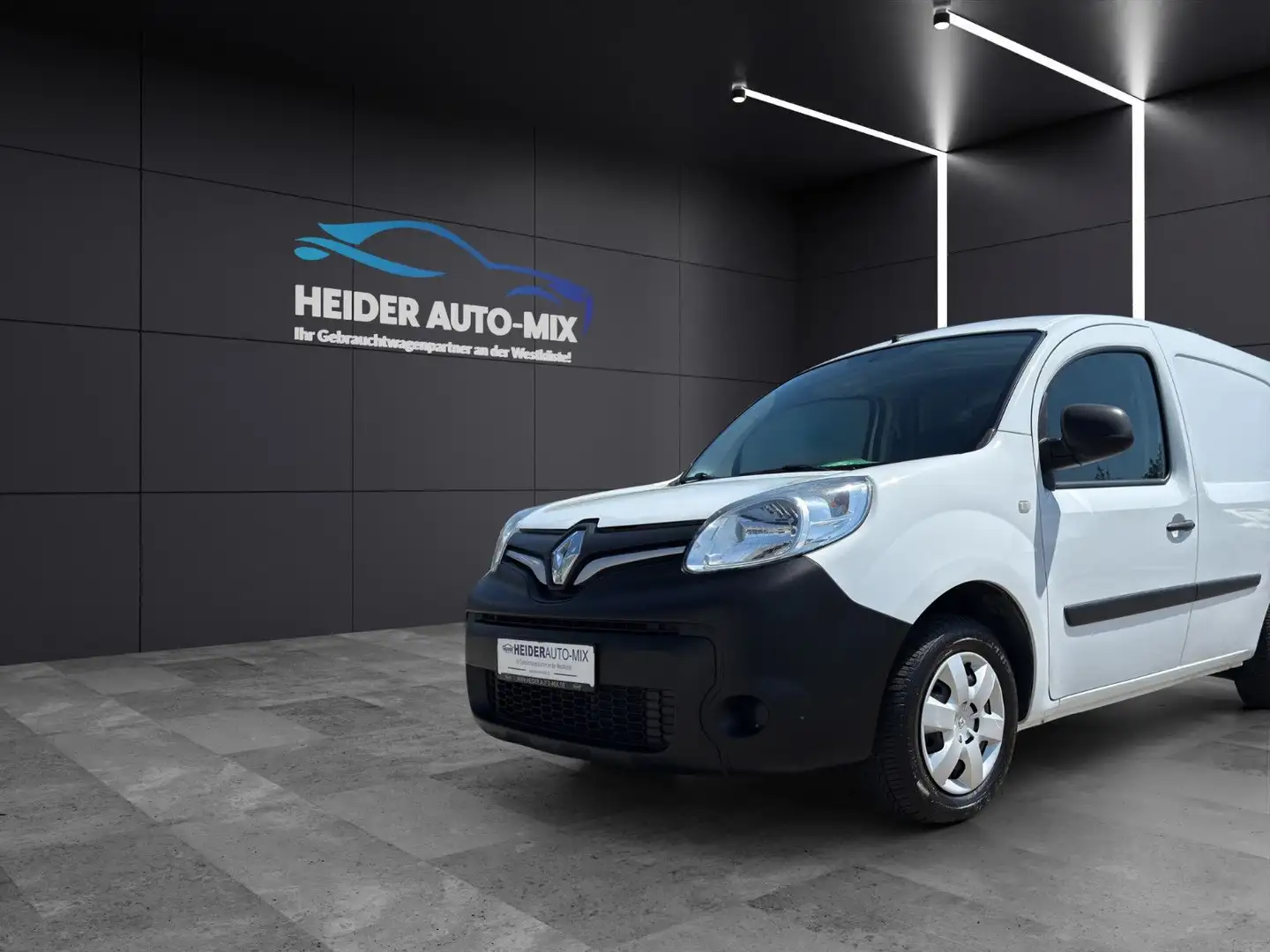 Renault Kangoo 1.5 dCi Kasten TEMPOMAT|KLIMA|PDC|AHK|SHZ Weiß - 2