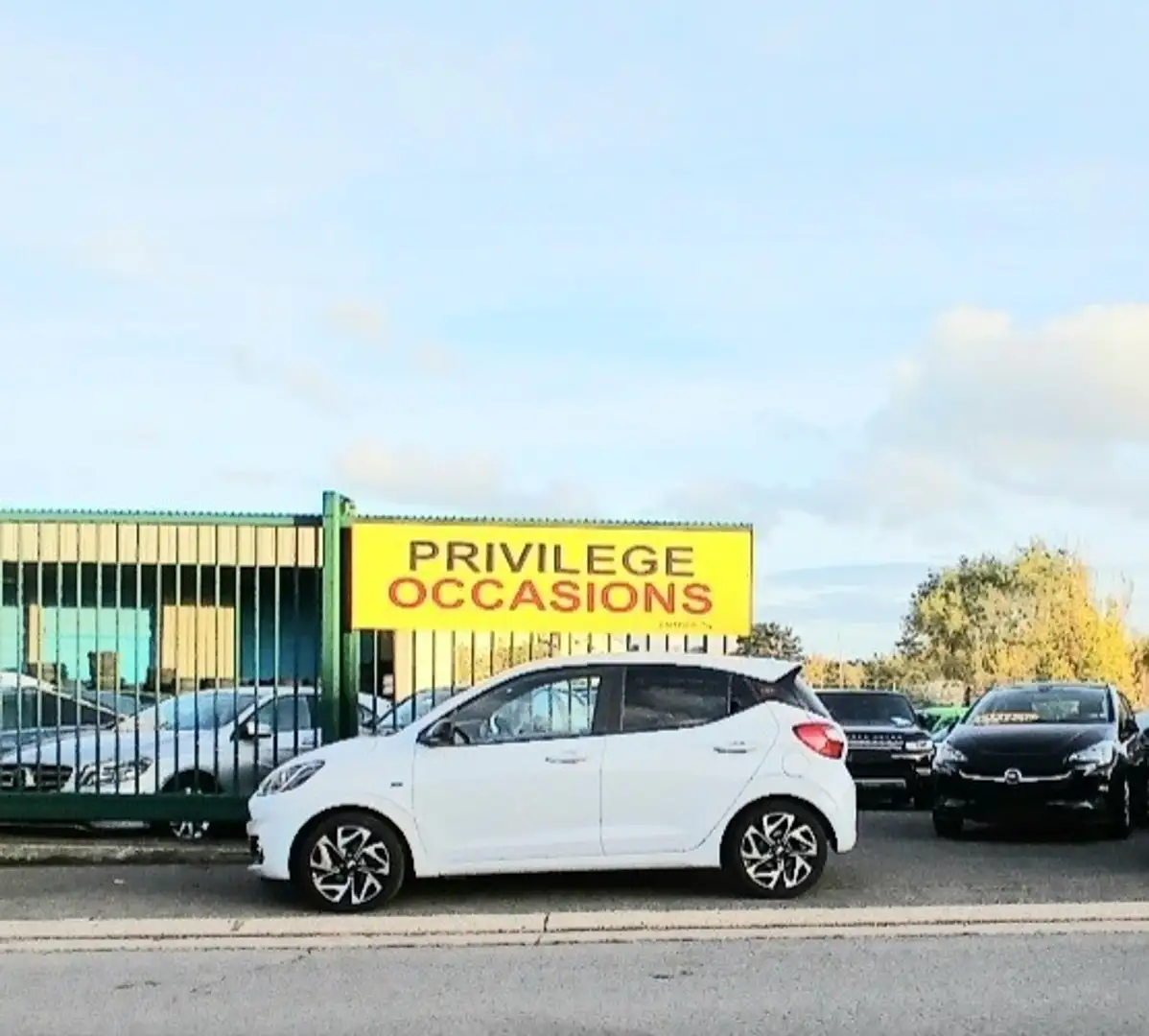 Hyundai i10 SPORT 10 TGDi TURBO N-Line 101cv GPS CAMERA J ALU Gris - 1