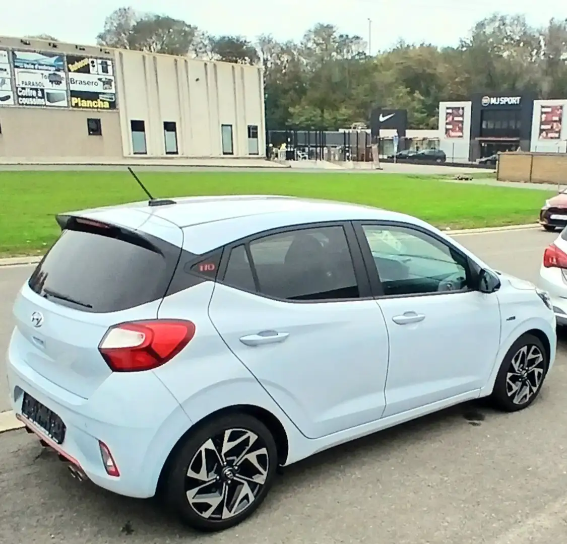 Hyundai i10 SPORT 1.0 T-GDi TURBO N-Line 101cv GPS CAMERA Gris - 2