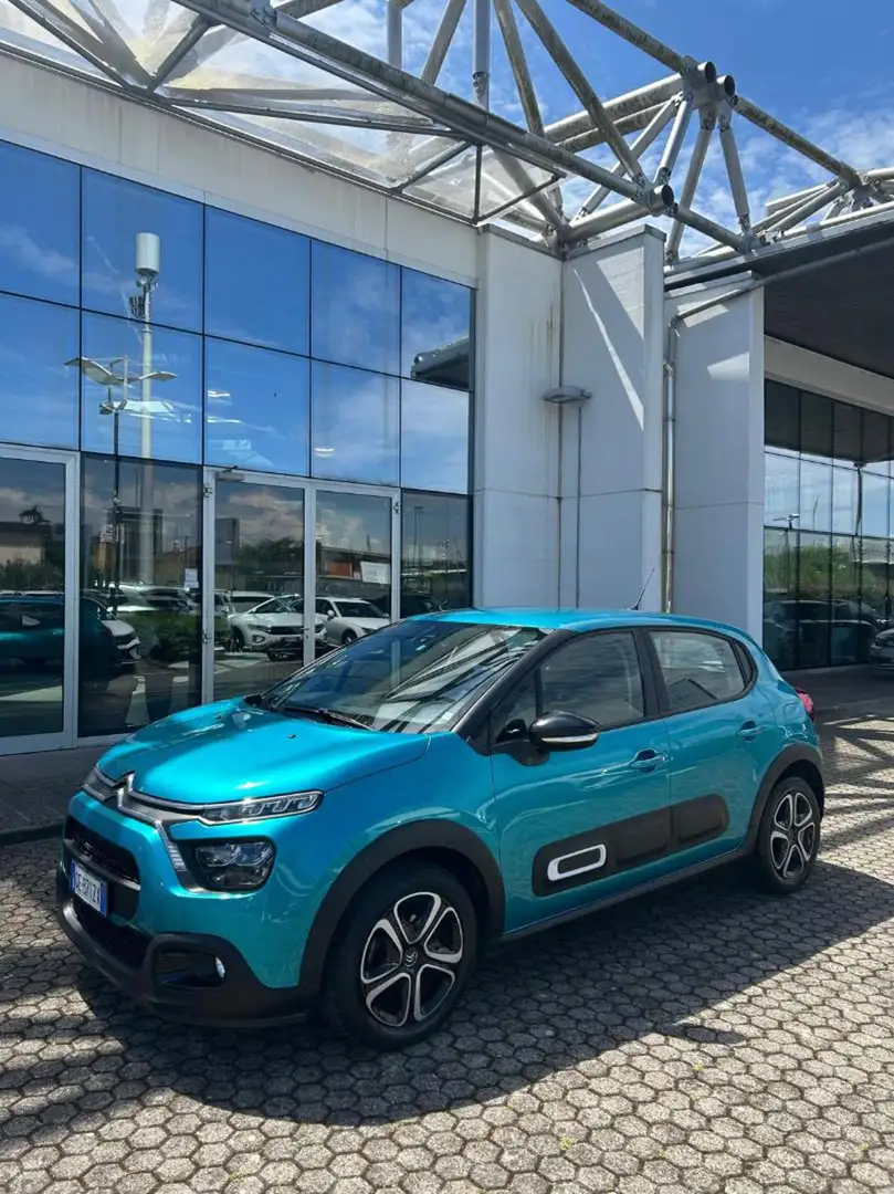 Citroen C3 PureTech 83 S&S Shine NEO PATENTATO Blauw - 2