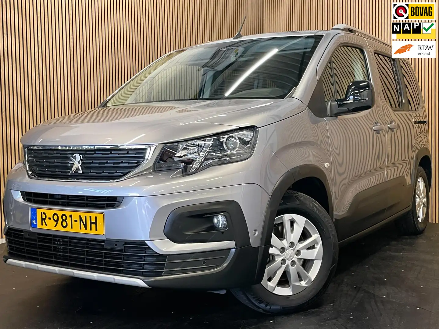 Peugeot e-Rifter EV Allure Pack 50 kWh|CAMERA|CARPLAY|2X SCHUIFDEUR Grijs - 1