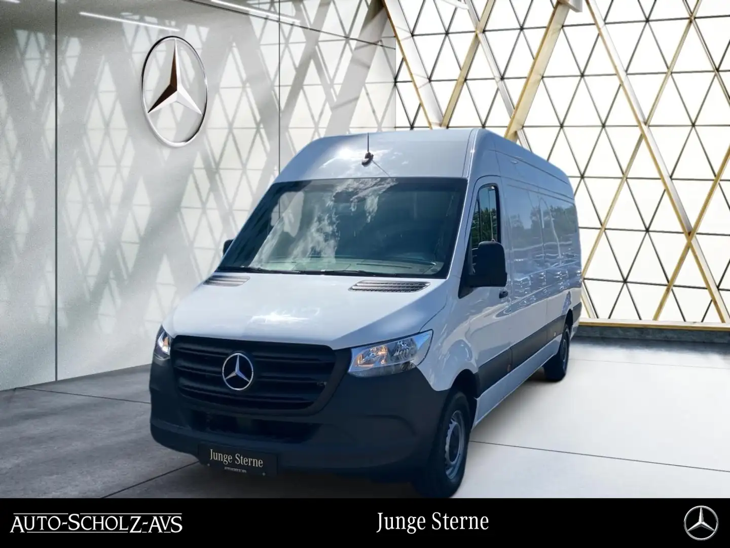 Mercedes-Benz Sprinter 317 CDI Kasten Hochdach Lang MBUX*AHK** Weiß - 1