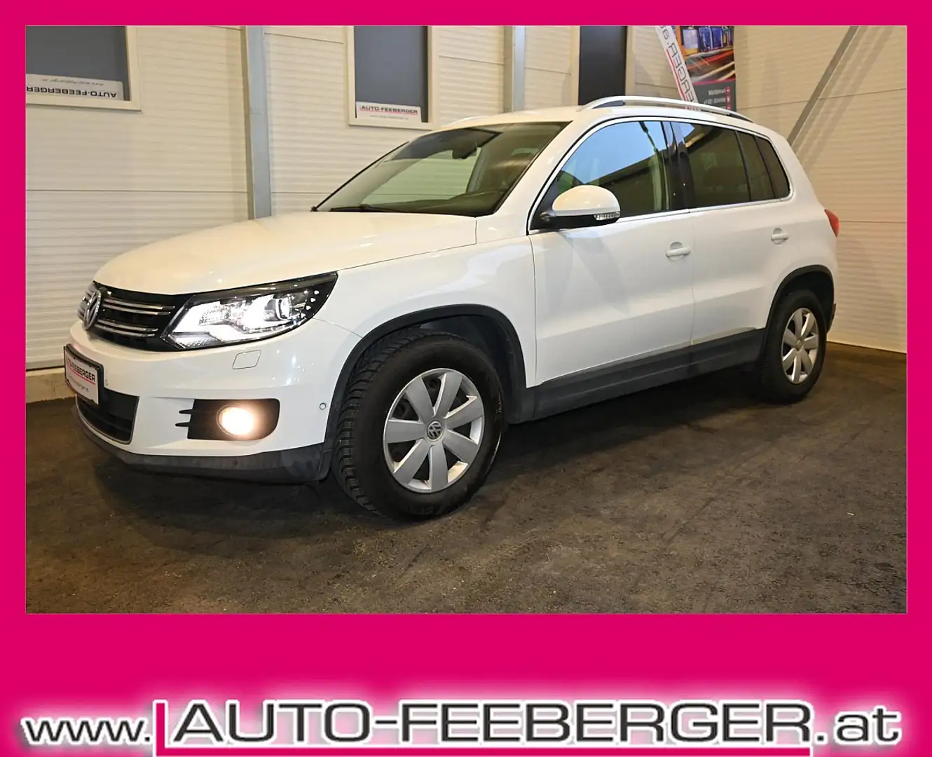 Volkswagen Tiguan 2,0 TDI Karat BMT; Ambiente Beleuchtung, Einpar... Weiß - 1
