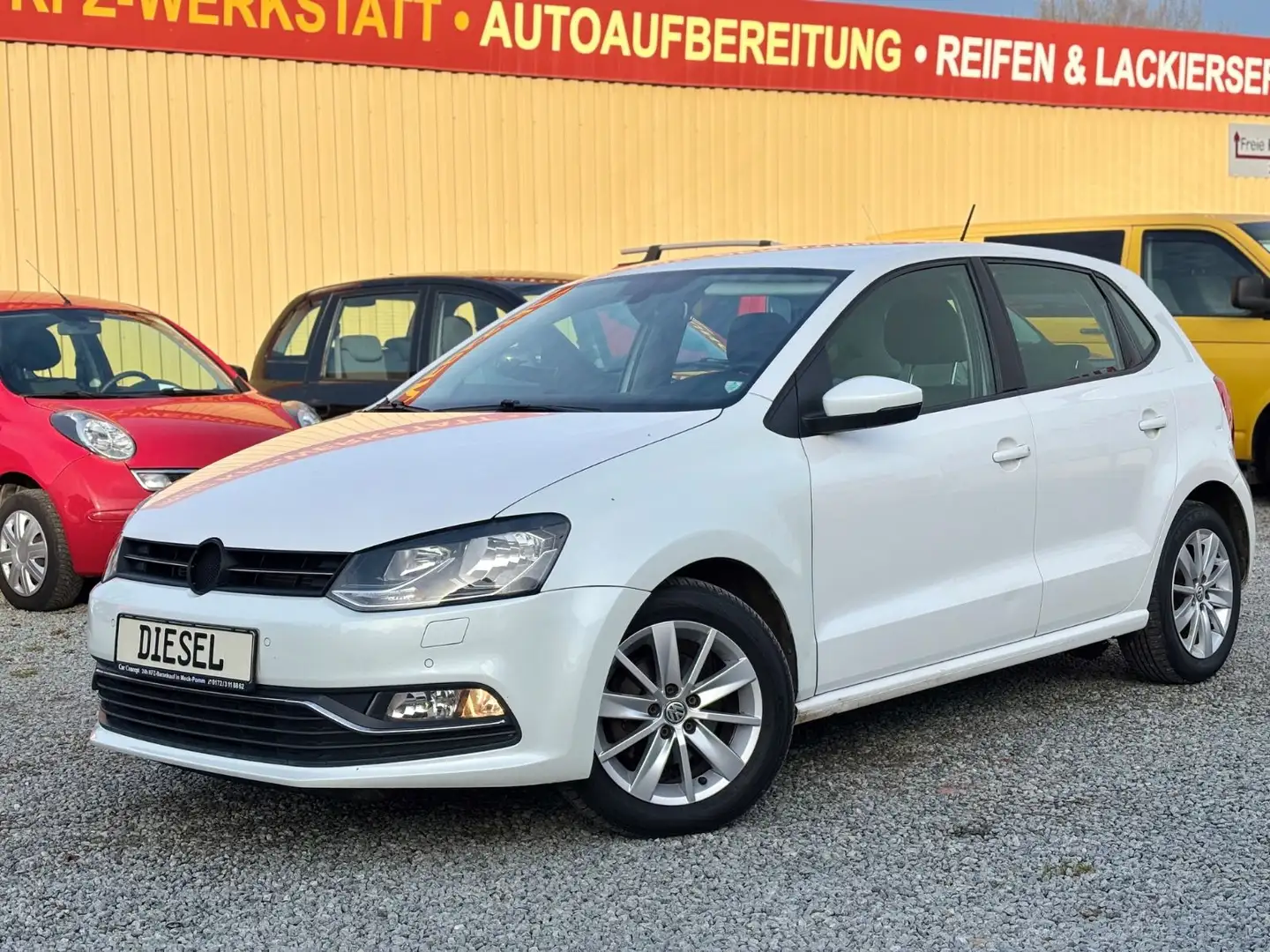 Volkswagen Polo V Comfortline Klimaautomat,2xPDC,Tempomat Weiß - 1