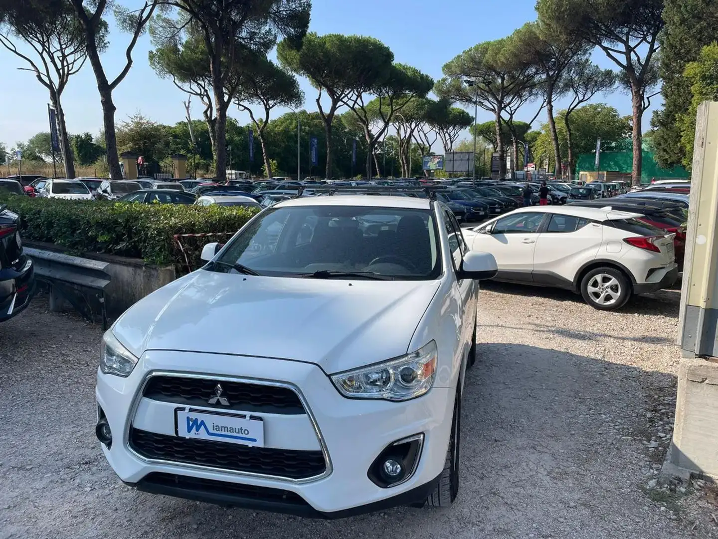 Mitsubishi ASX 1.8cc INVITE 116cv CRUISE SENS PARK CERCHI IN LEGA Bianco - 2