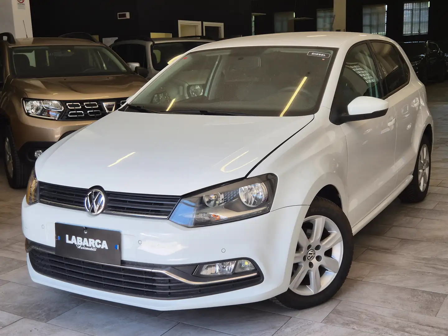 Volkswagen Polo Polo V 2014 5p 1.4 tdi bm Comfortline 90cv Bianco - 1