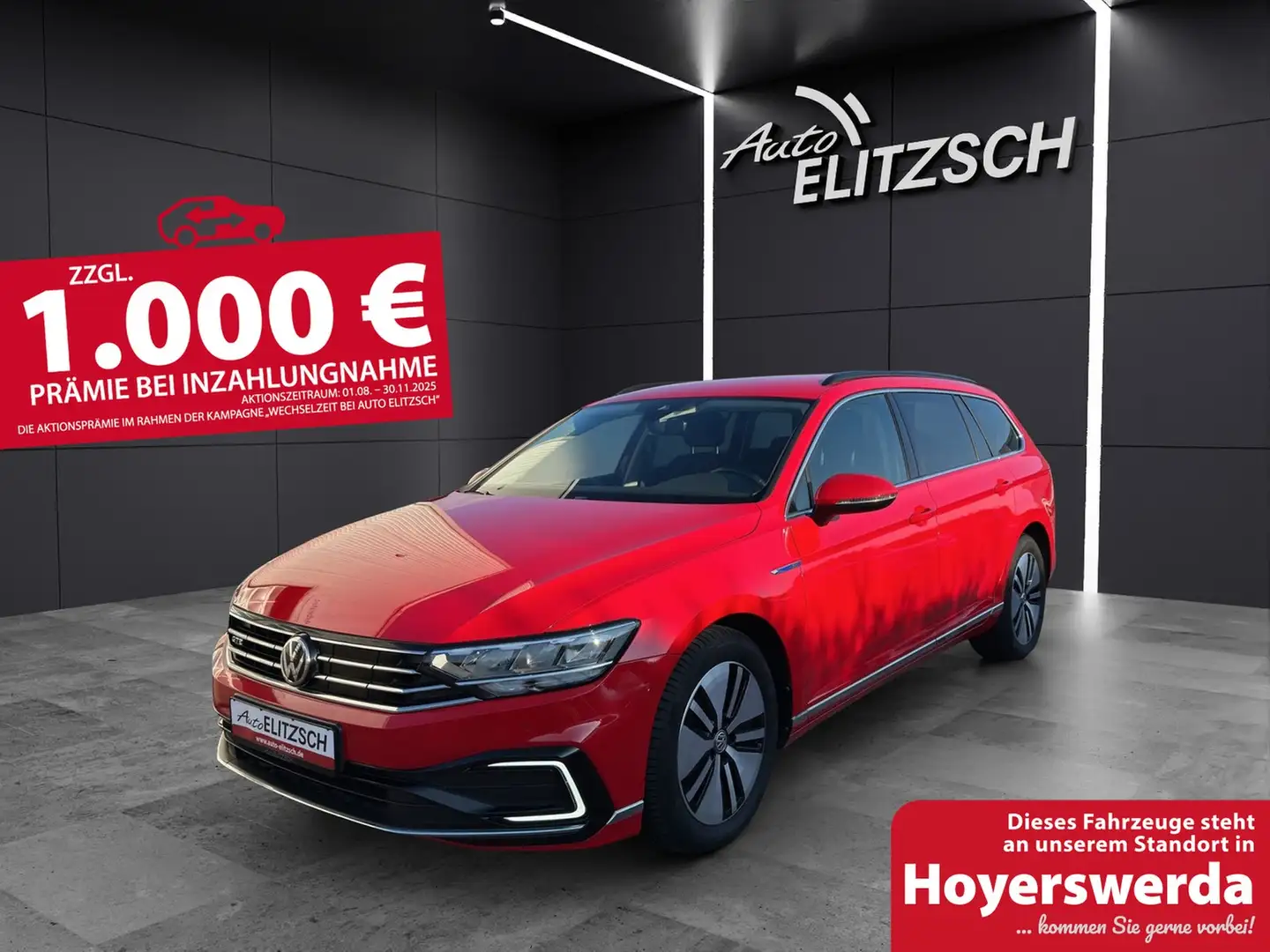 Volkswagen Passat Variant GTE LED ACC AHK NAVI Rot - 1