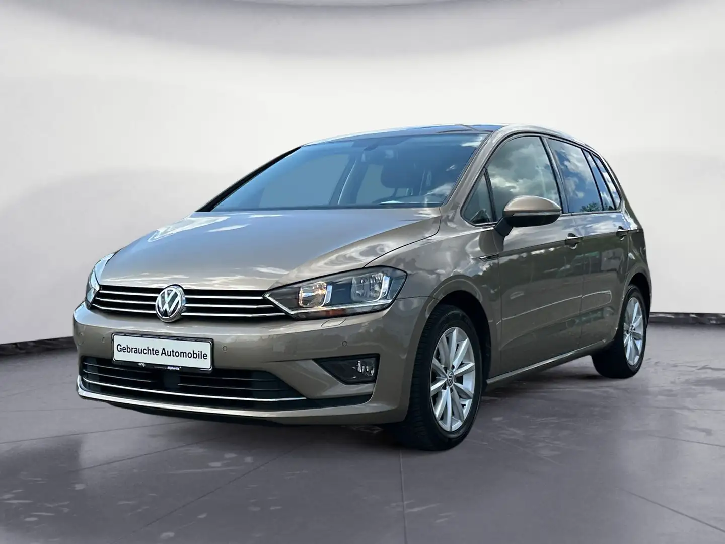 Volkswagen Golf Sportsvan 1.4 TSI LOUNGE BMT Standheizung K Goud - 2