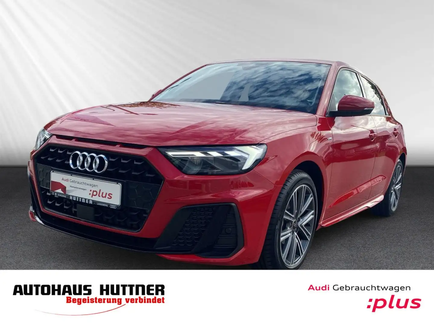 Audi A1 Sportback 25 TFSI S line S tr. LED ACC R-Kam. Rood - 1