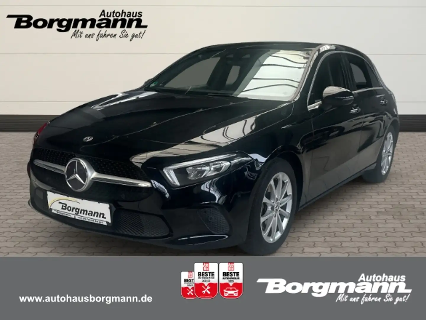 Mercedes-Benz A 200 -Klasse EU6d-T A200 Navi Digitales Cockpit Soundsy Black - 1