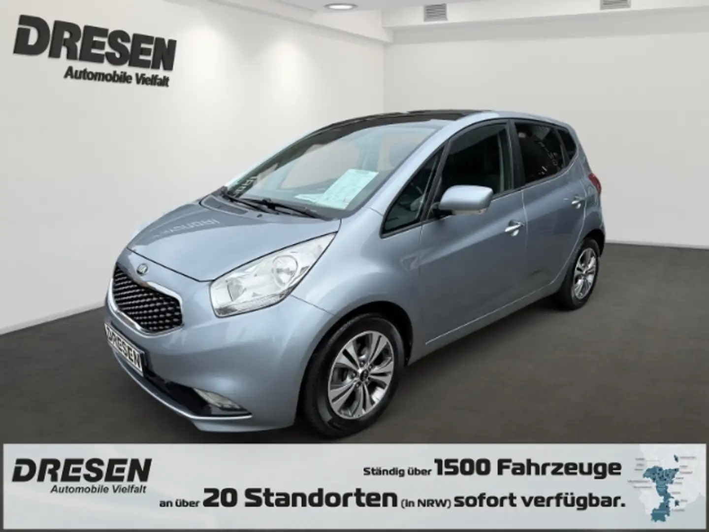 Kia Venga 1,6 Spirit Panoramadach/Navi/Rückfahrkamera/Sitz+L Grau - 1