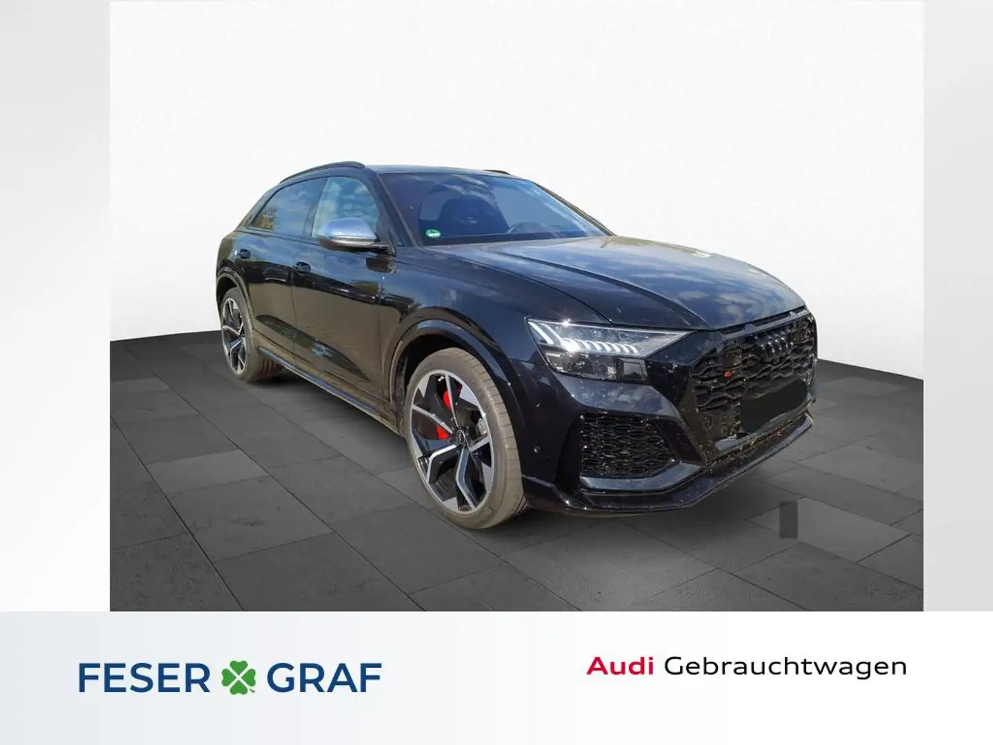 Audi RS Q8 Matrix/Keramik/Vmax305/Pano/RS-AgA/HuD/AHK/B&O Schwarz - 1
