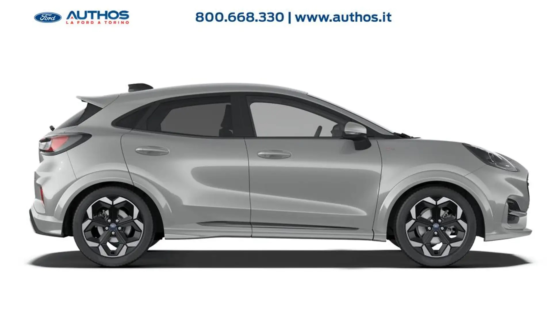 Ford Puma 1.0 ecoboost h ST-Line X 125cv auto Argento - 2