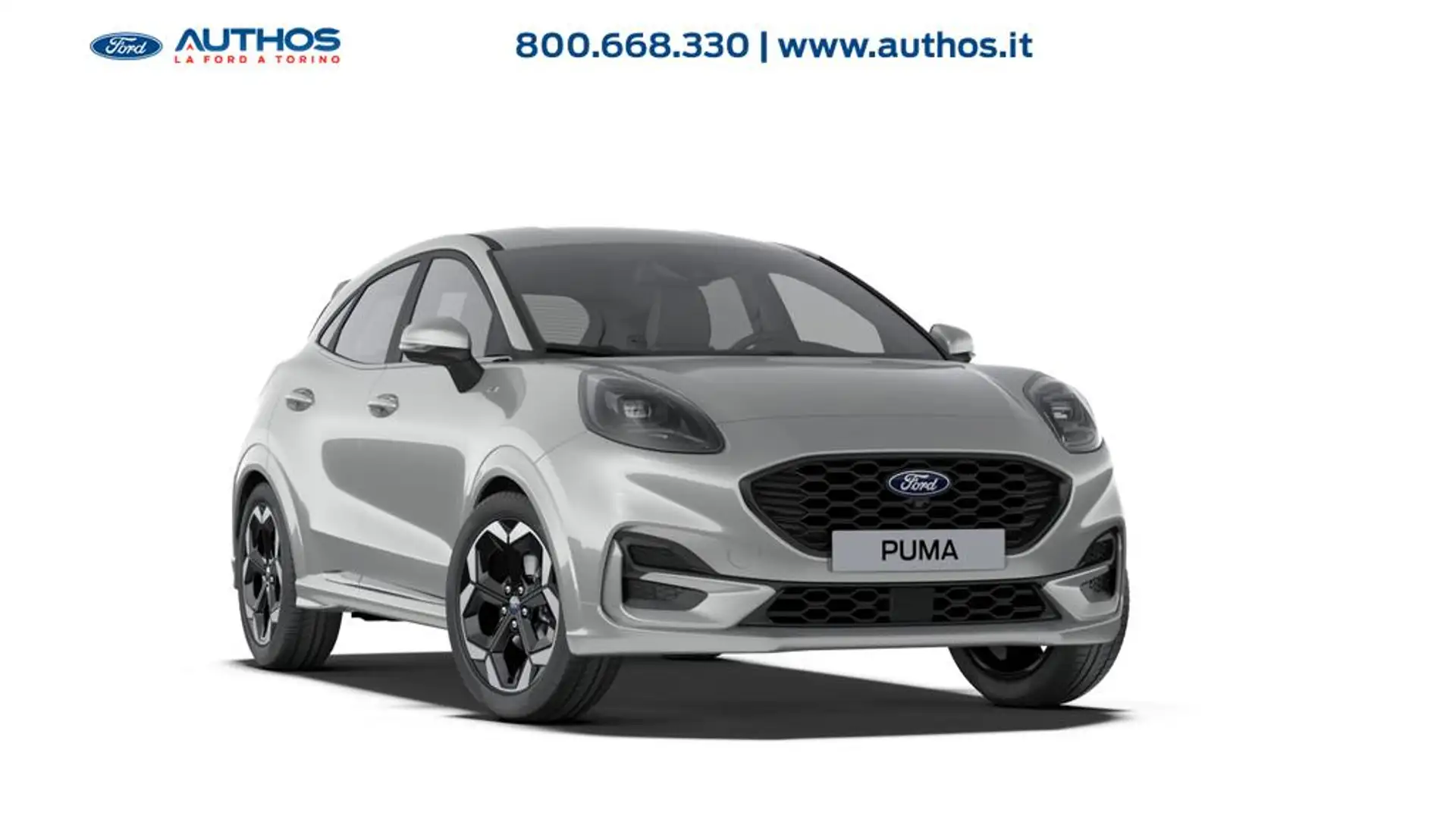 Ford Puma 1.0 ecoboost h ST-Line X 125cv auto Argento - 1