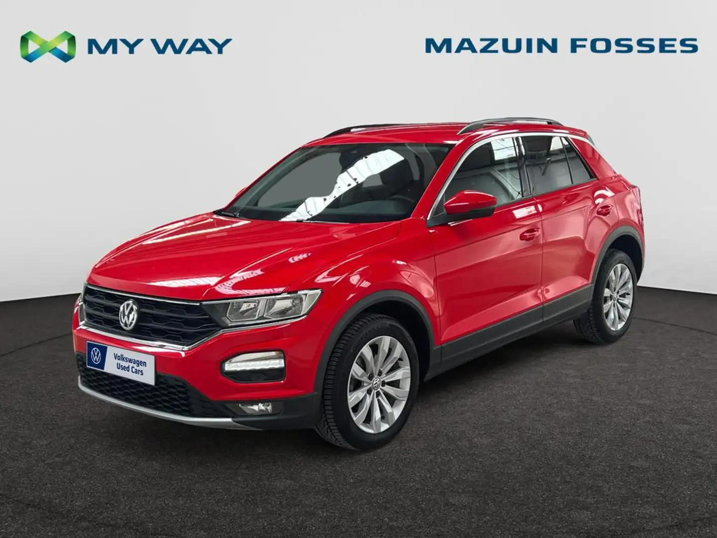 Volkswagen T-Roc T-Roc 1.0 TSI Style OPF Rood - 1