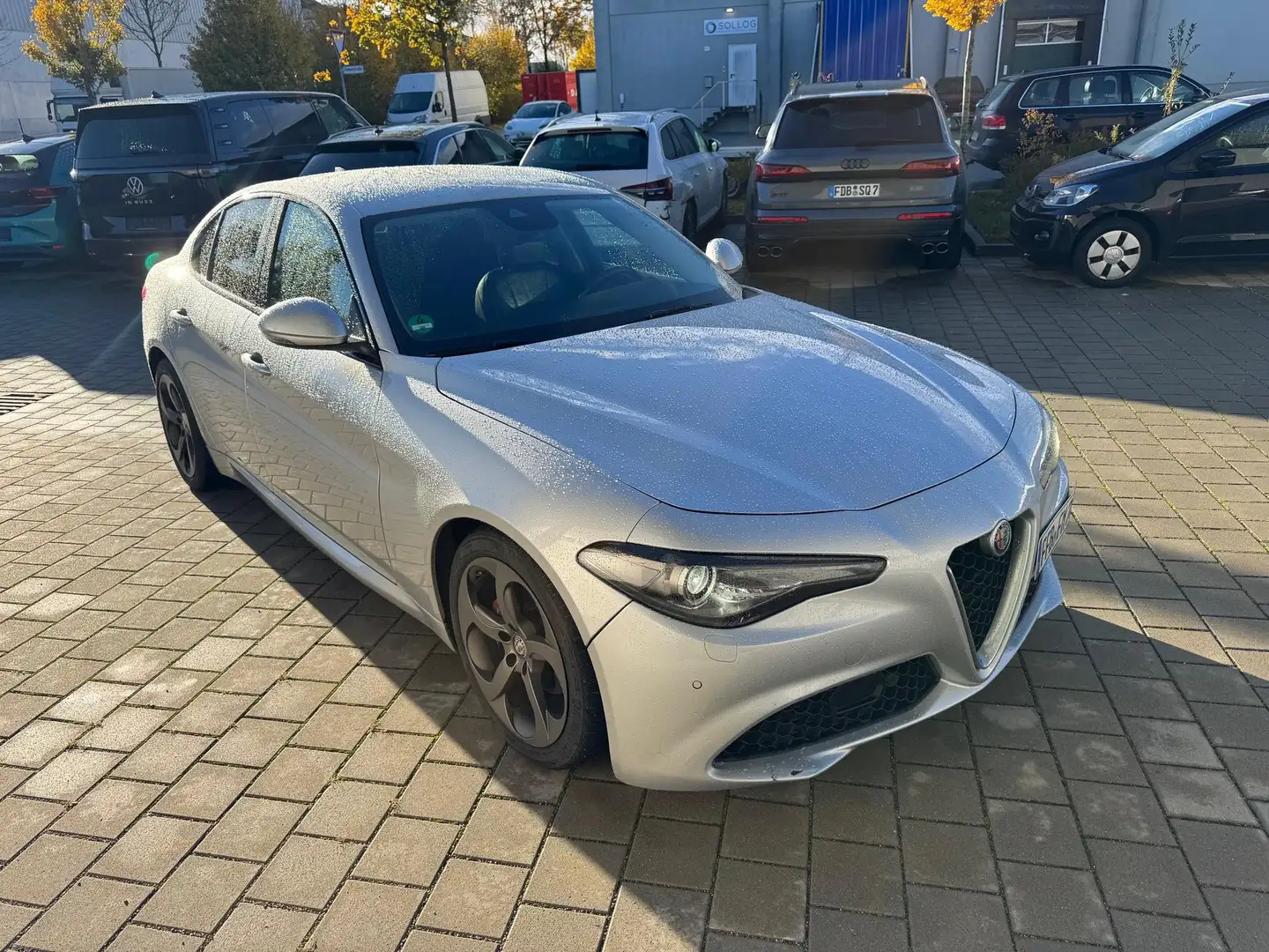 Alfa Romeo Giulia 2.2 DIESEL *TOP-Ausstattung* Scheckheft Silber - 1