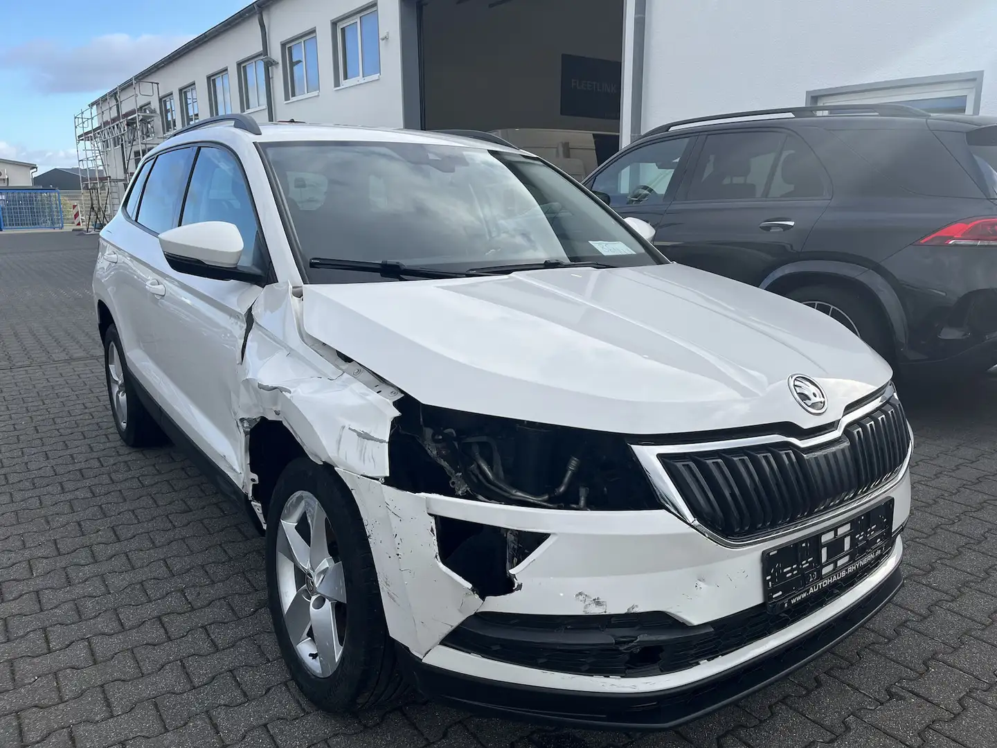 Skoda Karoq Ambition 2.0 Diesel, EU6, Navi ,Alu Blanc - 2