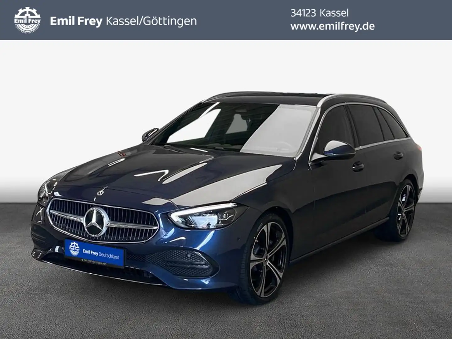 Mercedes-Benz C 200 C-Klasse Azul - 1