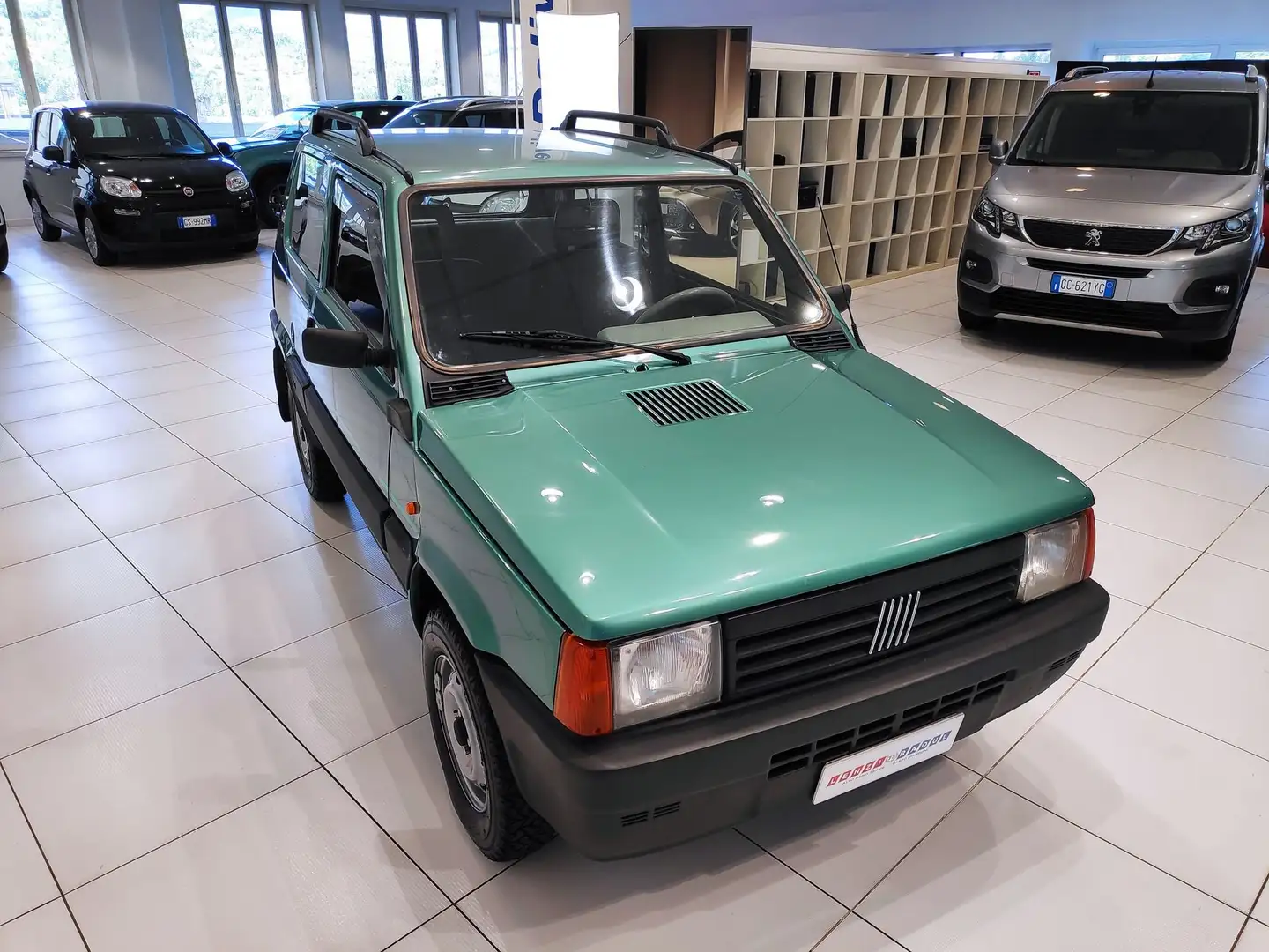 Fiat Panda 1100 i.e. cat 4x4*BELLISSIMA* Зелений - 1