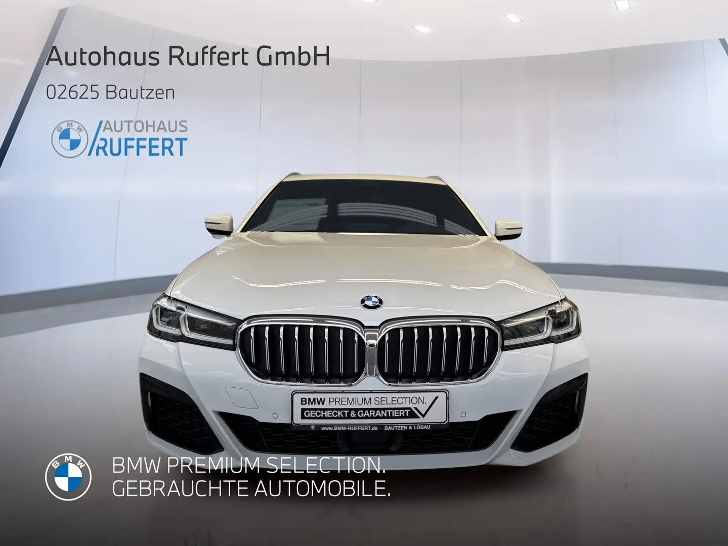 BMW 520 d xDrive Touring M Sportpaket HiFi DAB LED Weiß - 1