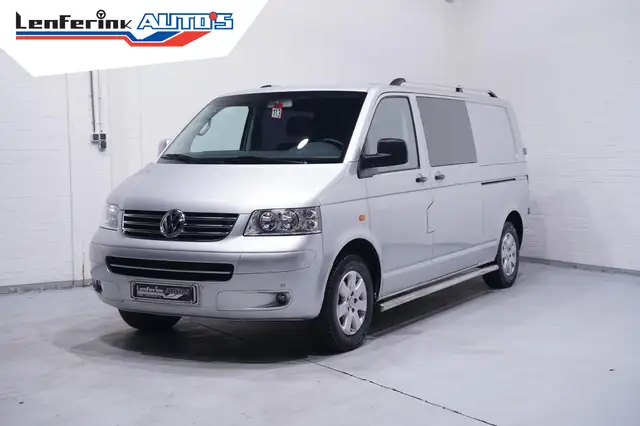 Volkswagen T5 Transporter 2.5 TDI 130pk lwb dubbele cabine Silver Edition ai