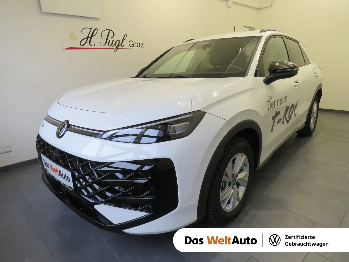 Volkswagen T-Roc R-Line eTSI DSG Weiß - 1