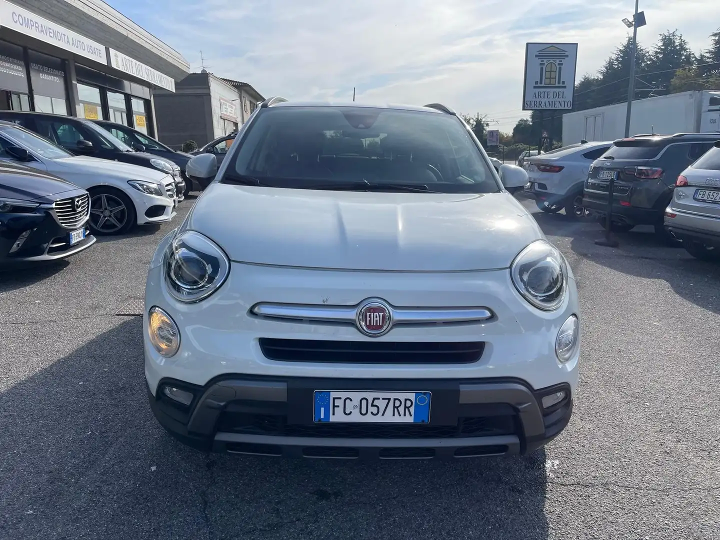Fiat 500X 500 X 2015 1.6 mjt Cross 4x2 120cv Blanc - 2