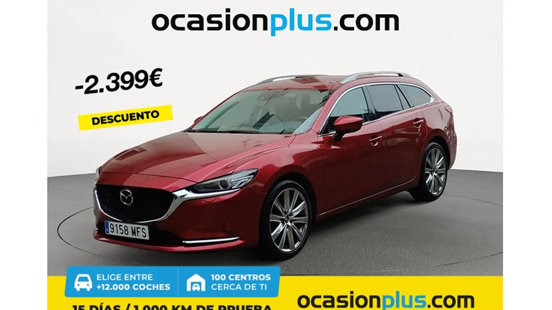 Mazda 6 Wagon 2.0 Skyactiv-G Exclusive-Line 165 Rojo - 1