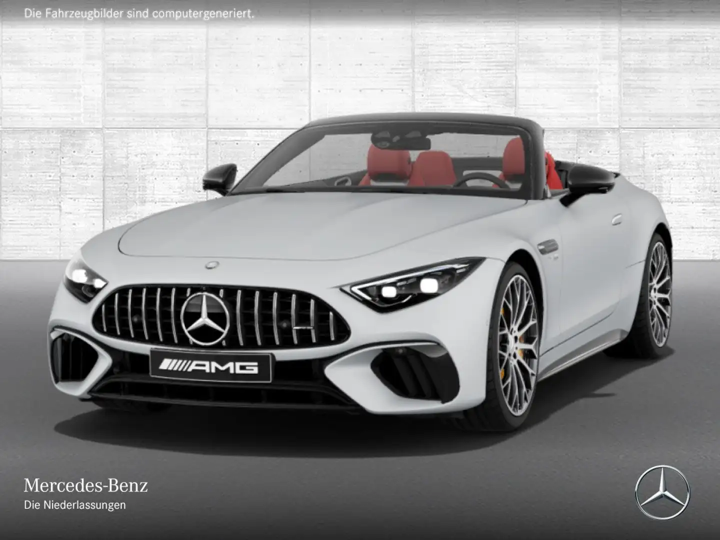 Mercedes-Benz SL 63 AMG S Cab. Keramik Carbon 360° Burmester Weiß - 2