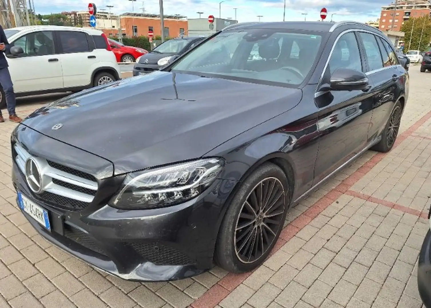 Mercedes-Benz C 200 C 200 SW eq-boost Sport auto - GY454RK Grigio - 2