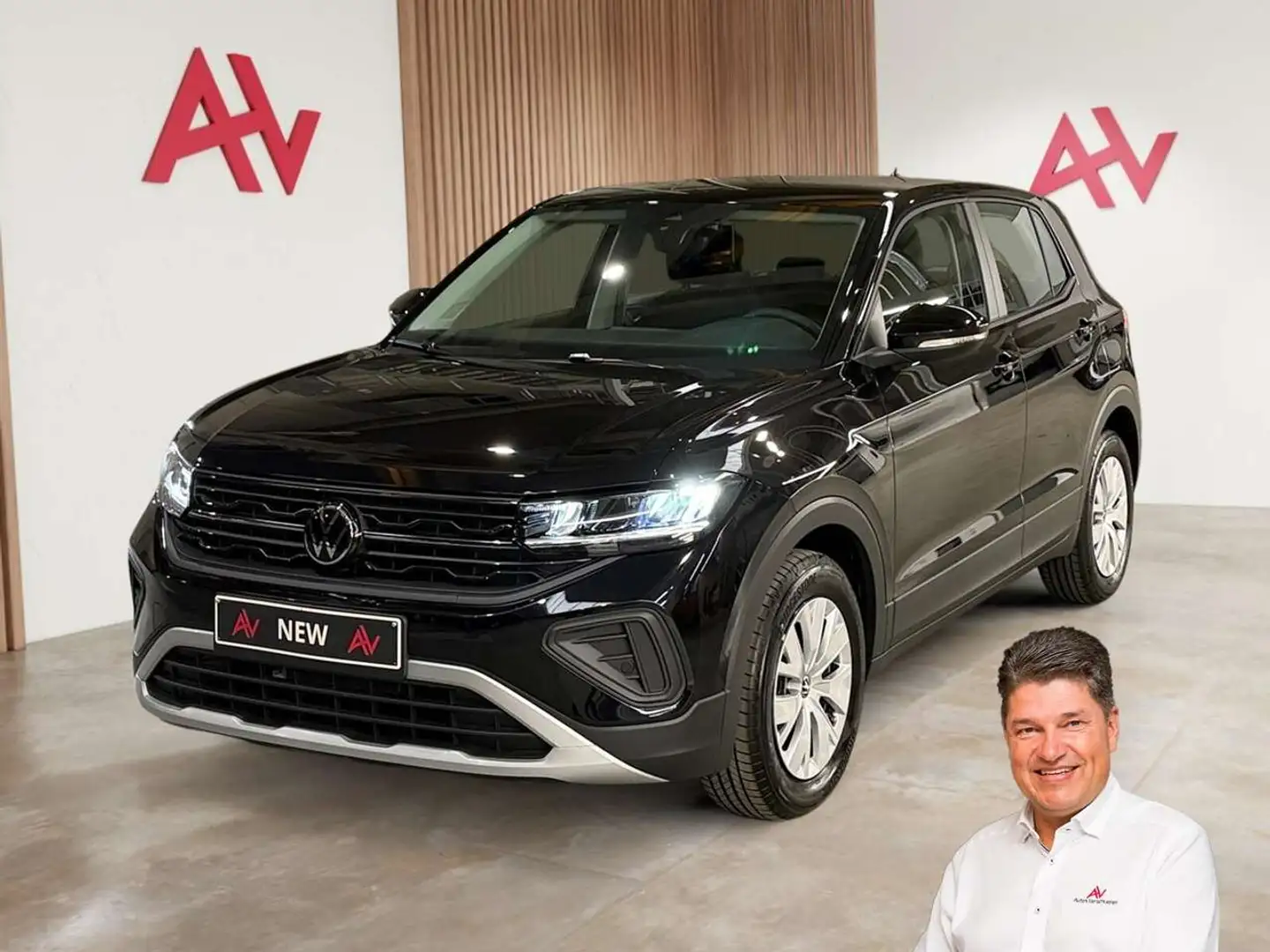 Volkswagen T-Cross 1.0 TSI ** ACC Carplay/Android LED Noir - 1