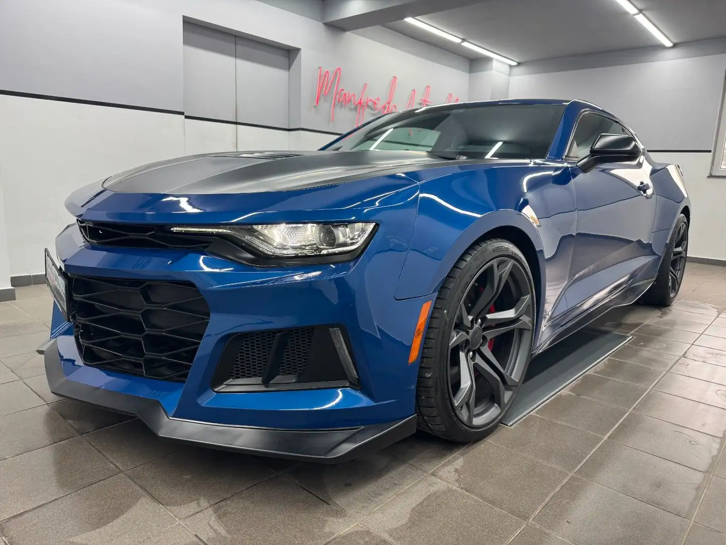 Chevrolet Camaro 6.2 SS 1LE-Track/Recaro/Head-Up/MagneticR Blau - 1