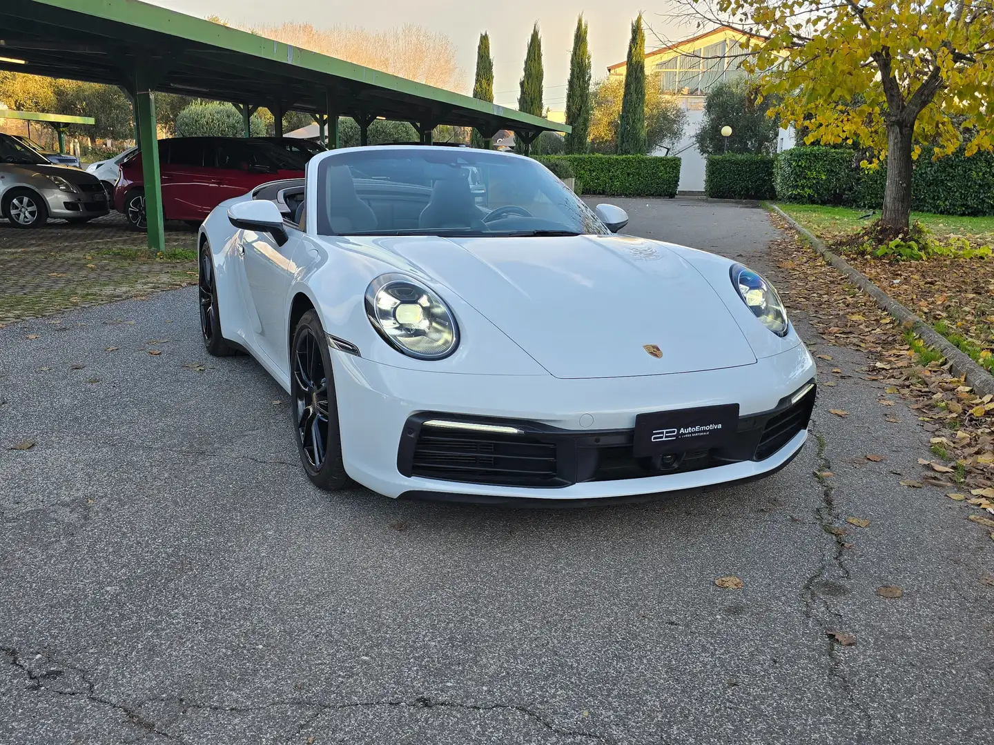 Porsche 911 992 3.0 Carrera Cabrio FULL+++ PREZZO TRATTABILE Weiß - 2