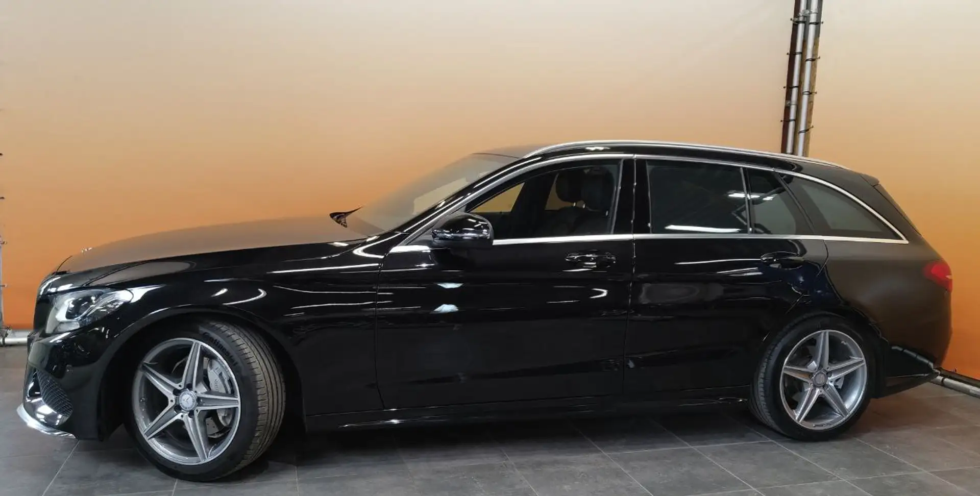 Mercedes-Benz C 180 Estate AMG Sport Edition sportinterieur LMV Zwart - 2